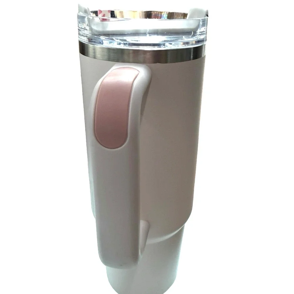 Stanley 30oz Quencher‎ H2.0 Cream Blush Tumbler NWOT - Picture 3 of 7
